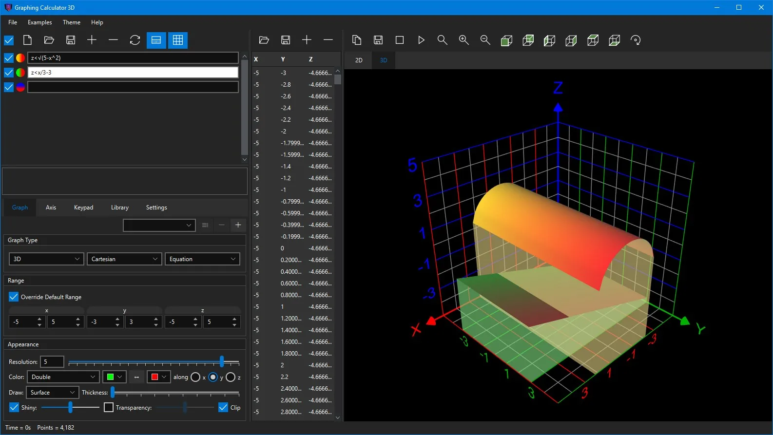 Graphing Calculator 3D screenshot 1