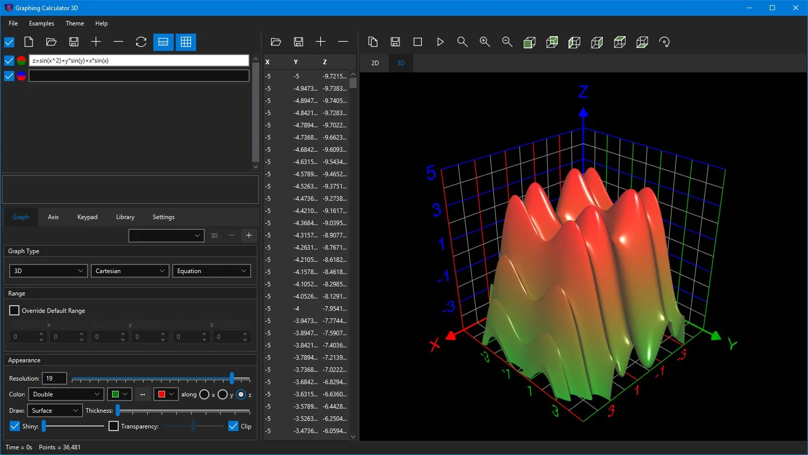 Graphing Calculator 3D screenshot 2