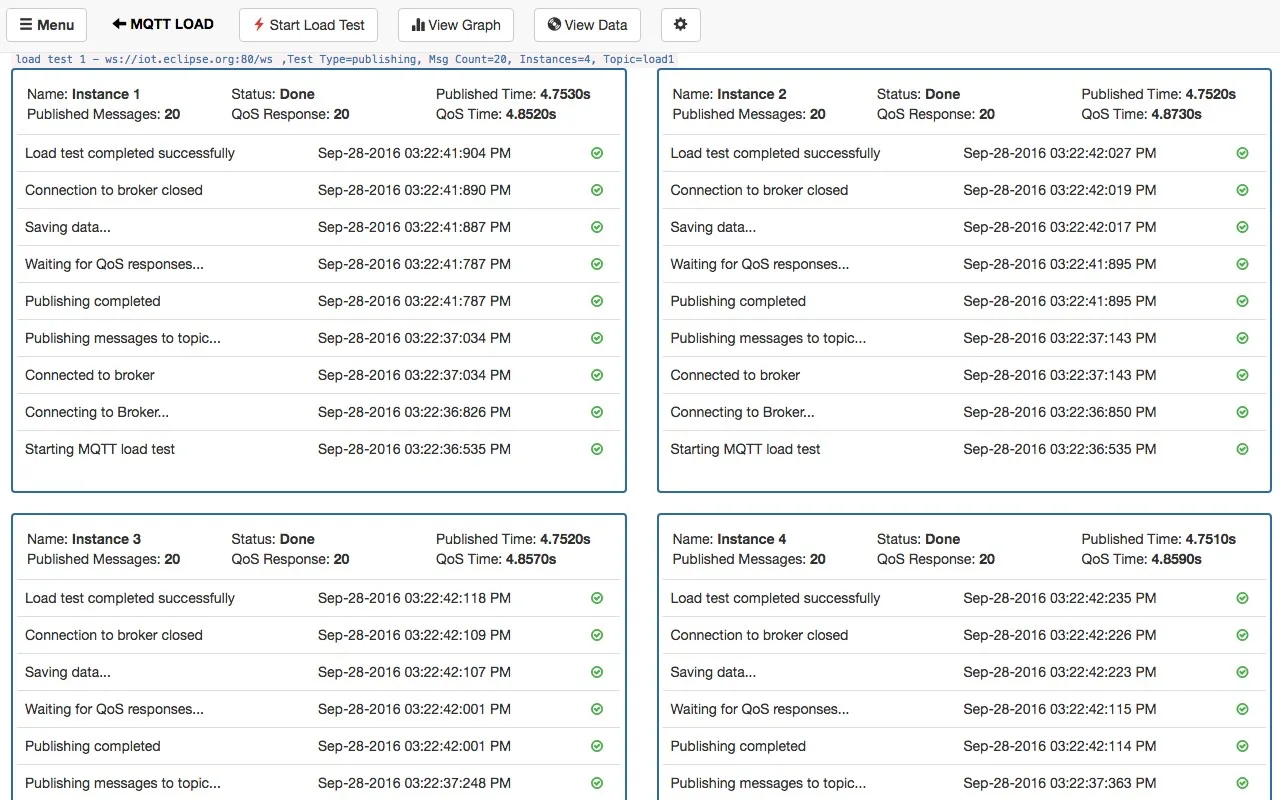 MQTTBox screenshot 4