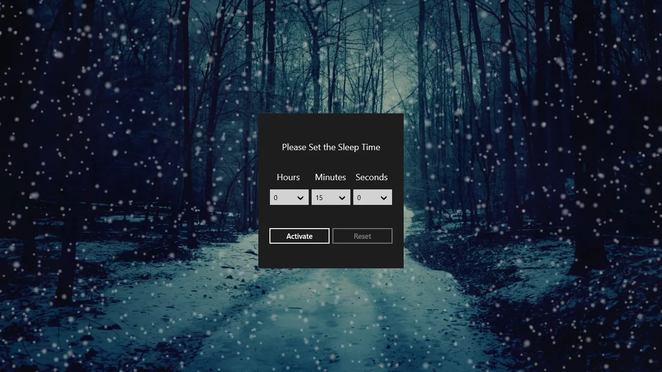 Virtual Snowstorm free screenshot 2