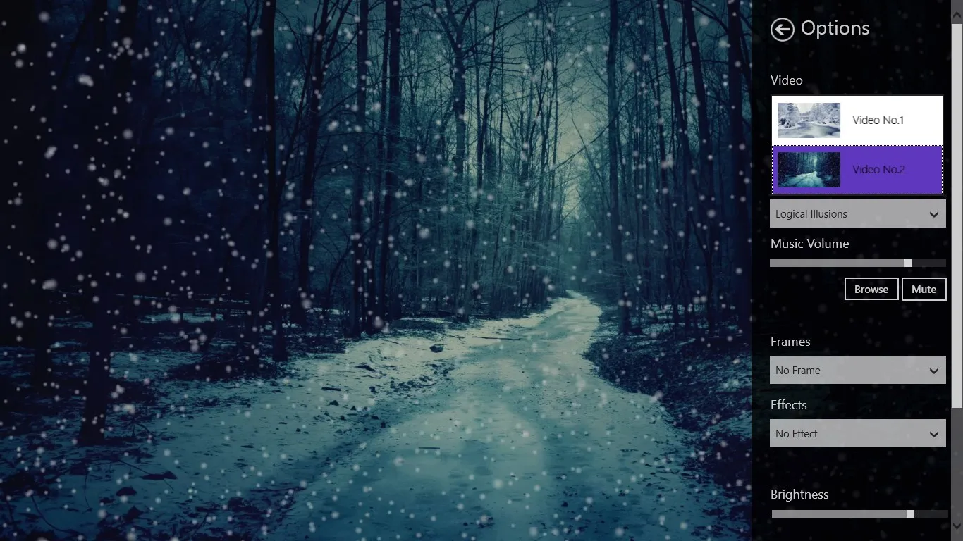 Virtual Snowstorm free screenshot 5