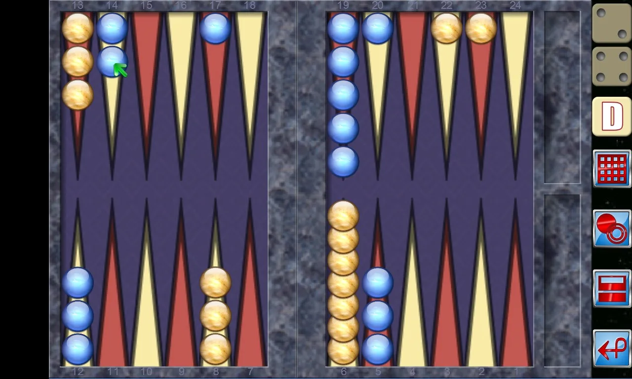 Backgammon V+ screenshot 3