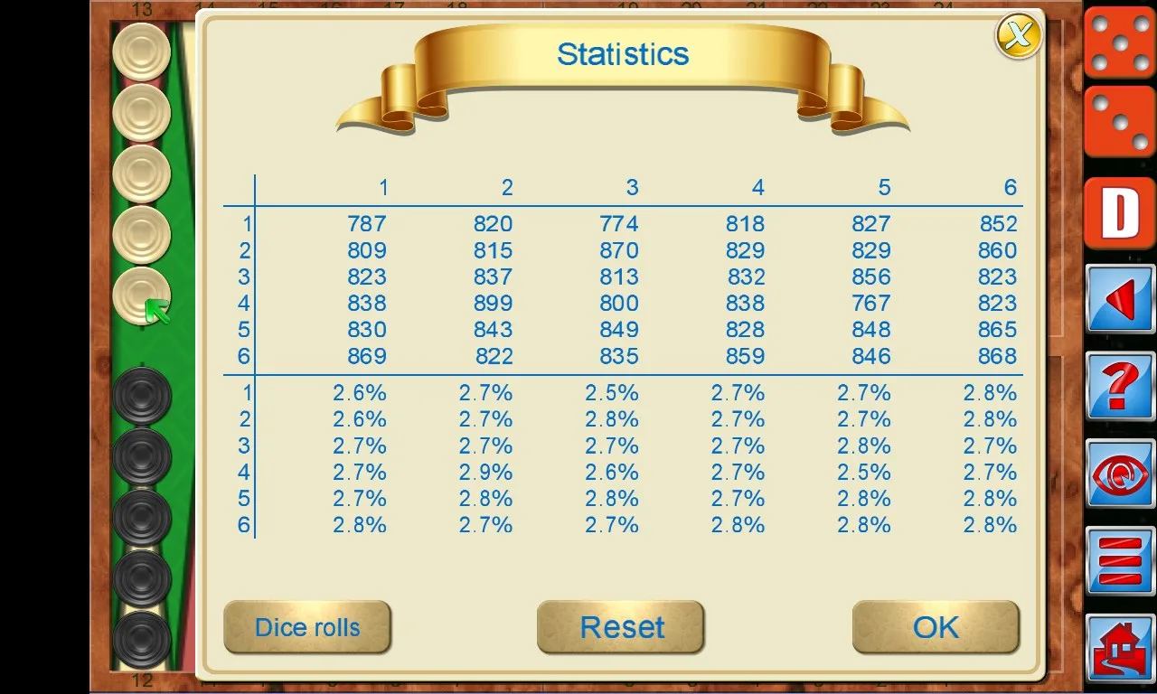 Backgammon V+ screenshot 5