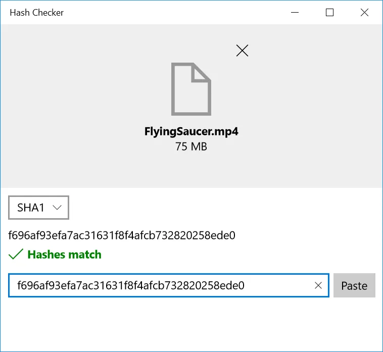 Hash Checker screenshot 1