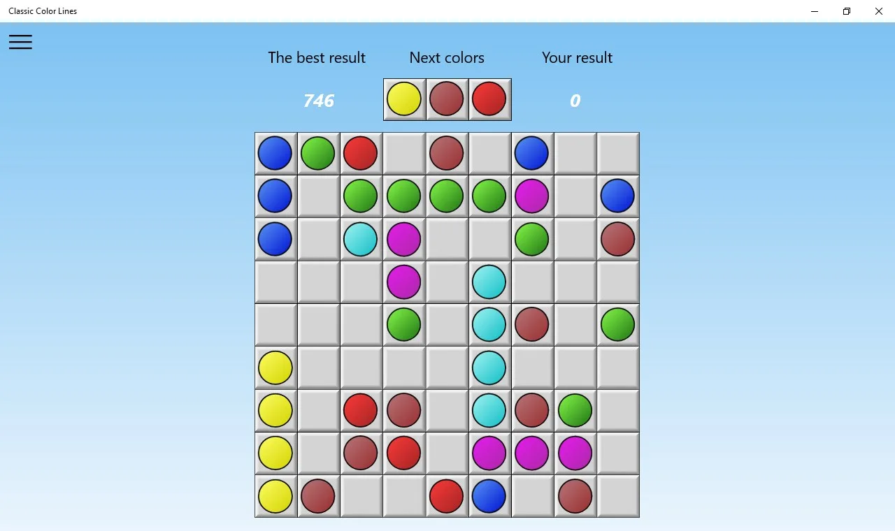 Classic Color Lines screenshot 1