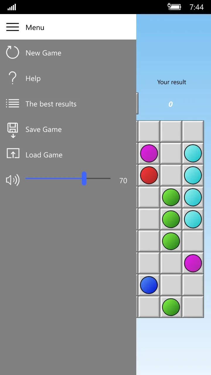 Classic Color Lines screenshot 3