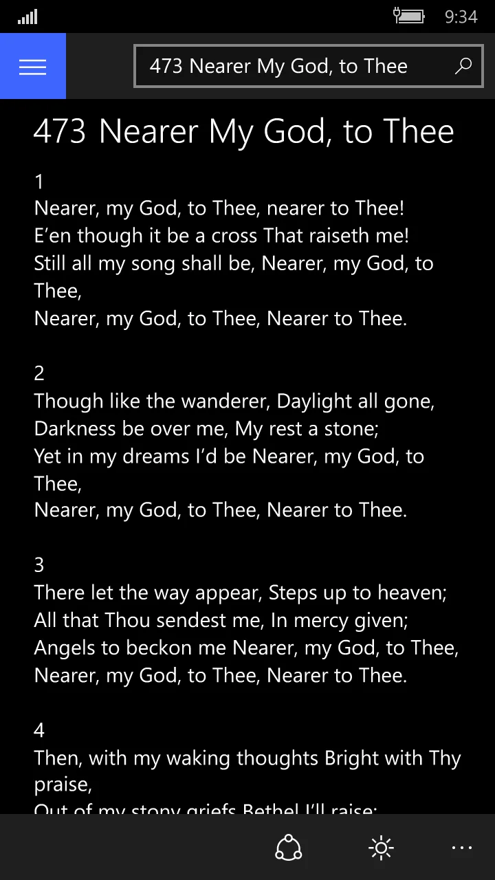 Adventist Hymnal screenshot 5