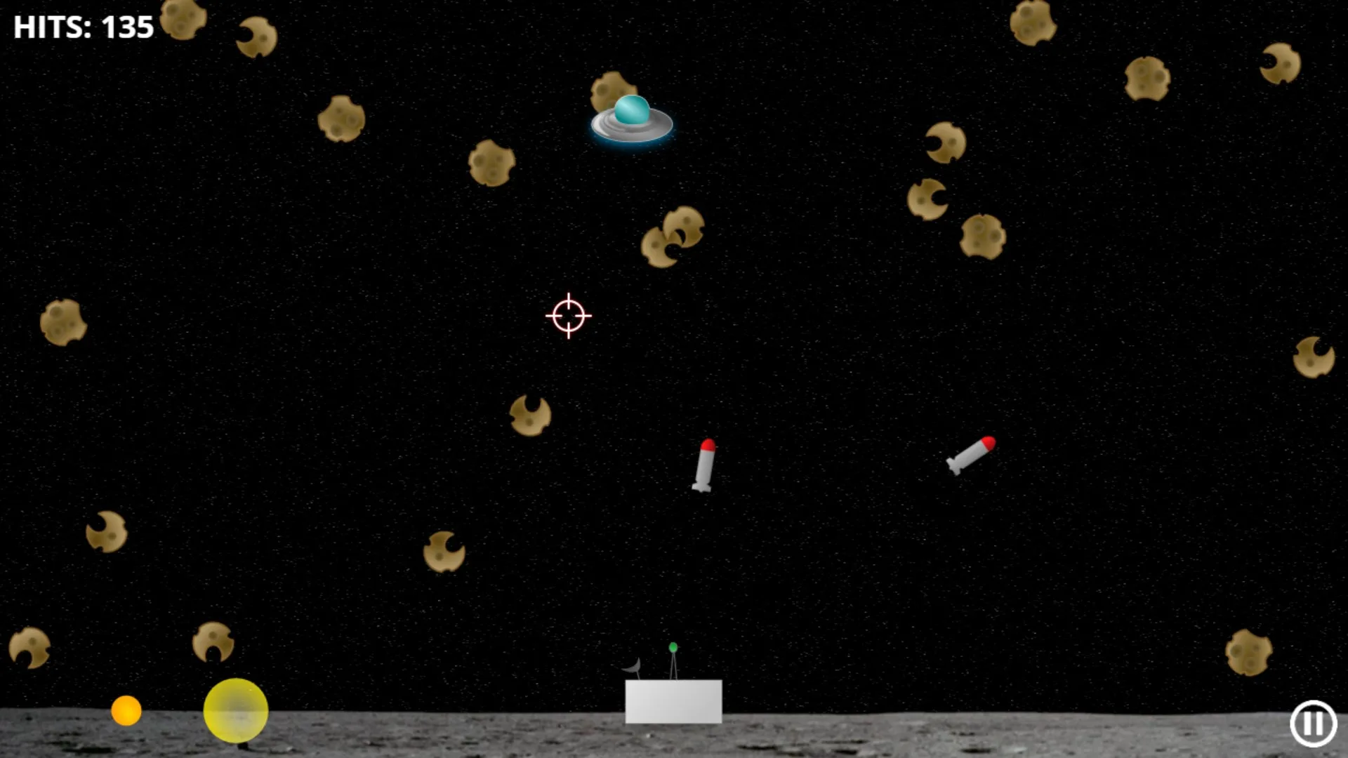 Asteroid Impact Game screenshot 1