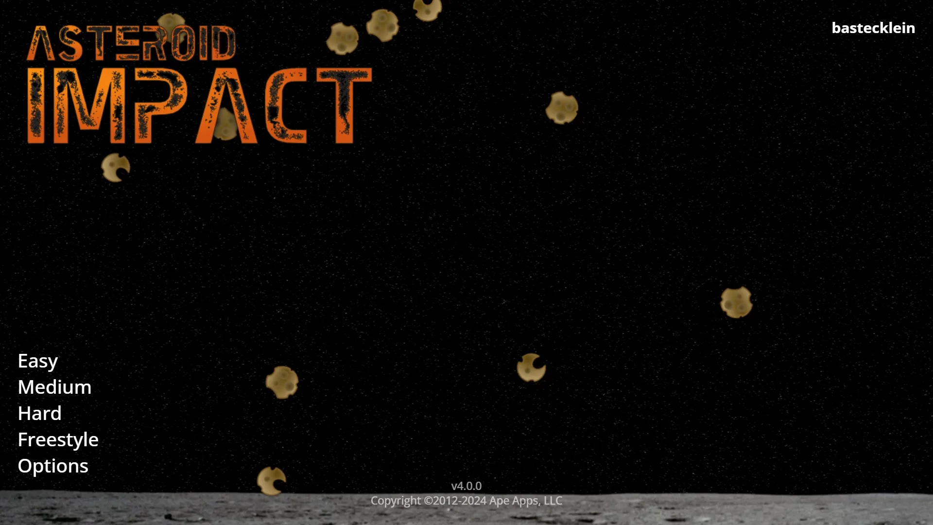 Asteroid Impact Game screenshot 3