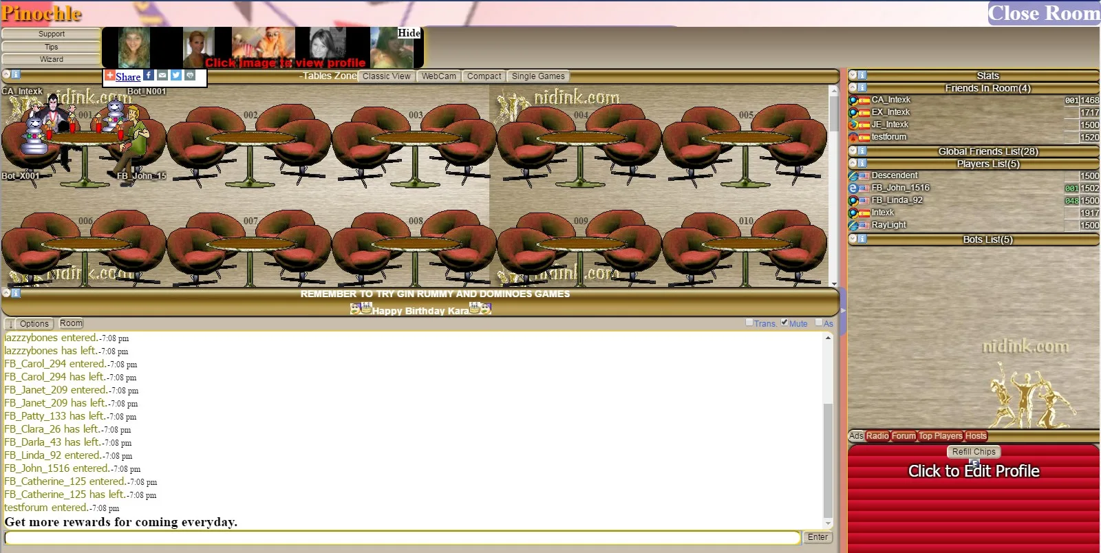 Pinochle Nidink screenshot 3