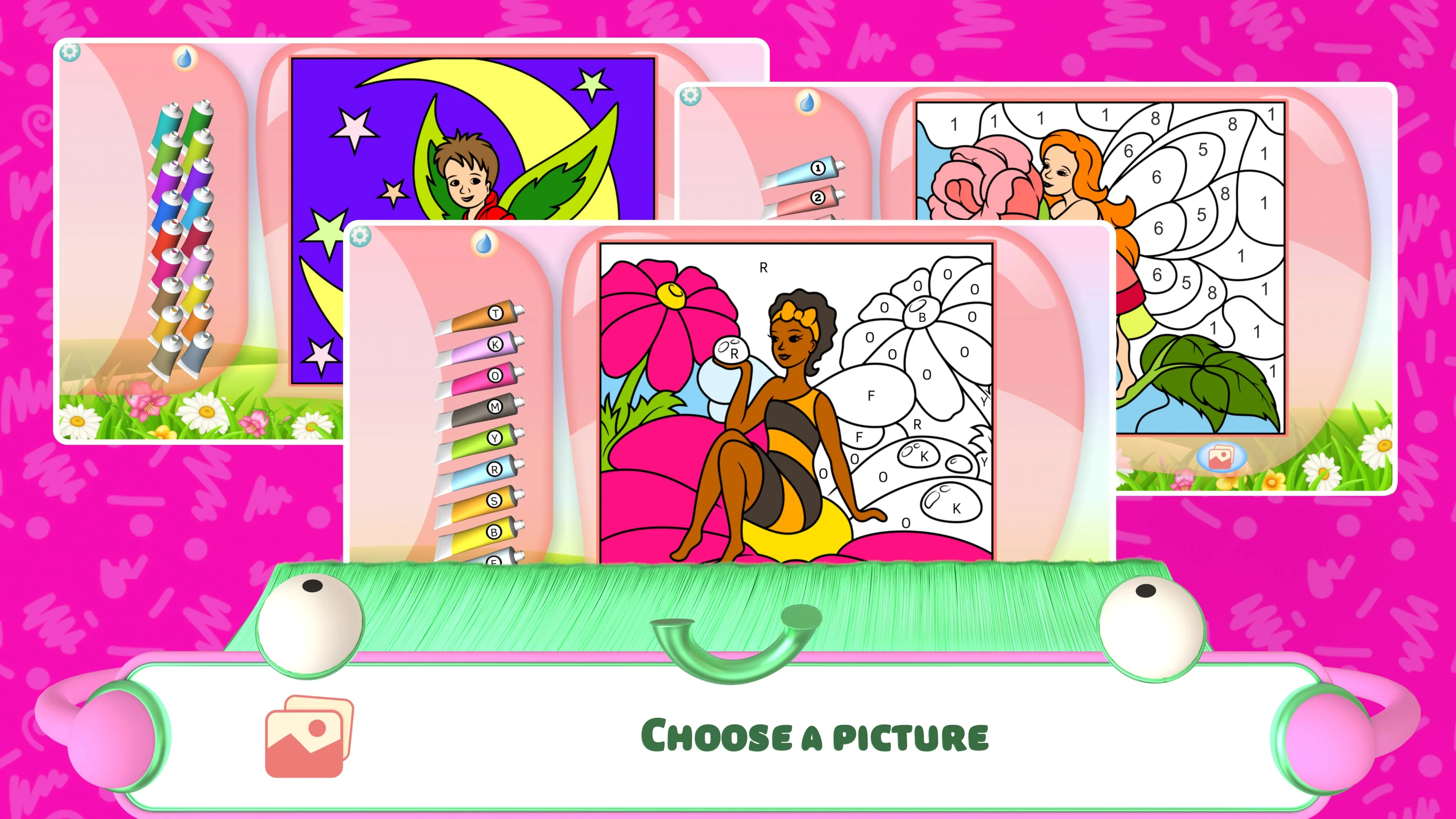 Fairies Coloring Book screenshot 1