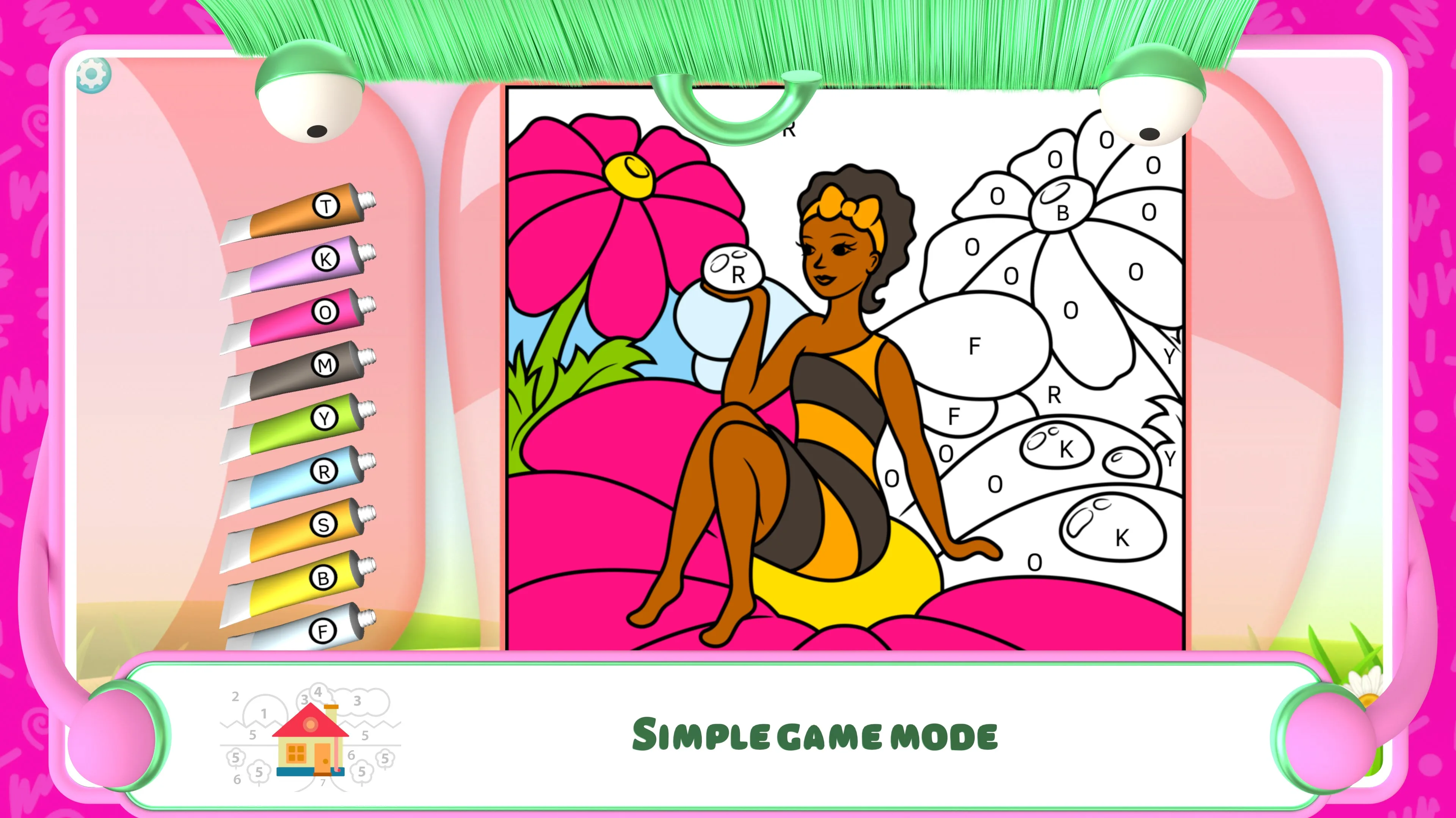 Fairies Coloring Book screenshot 2