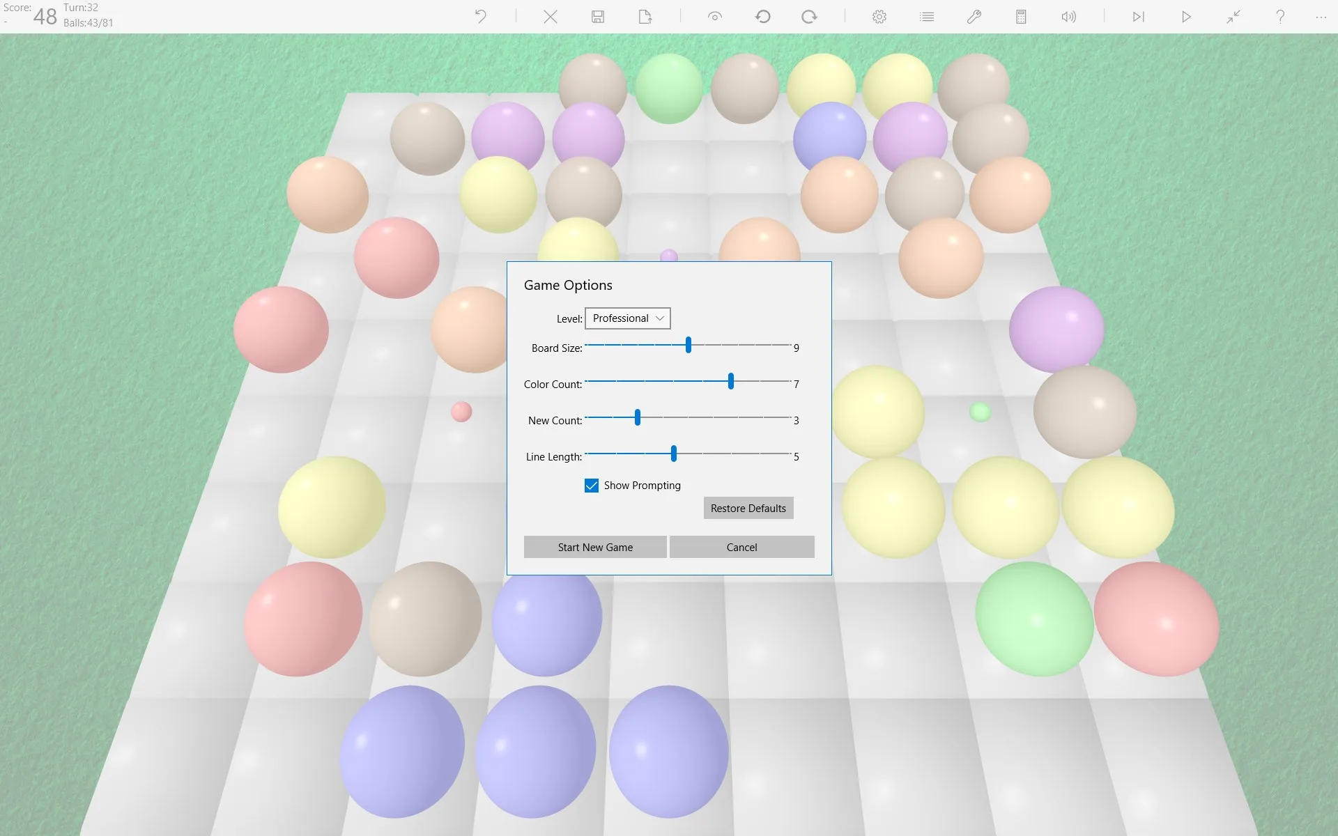 Lines 3D screenshot 1