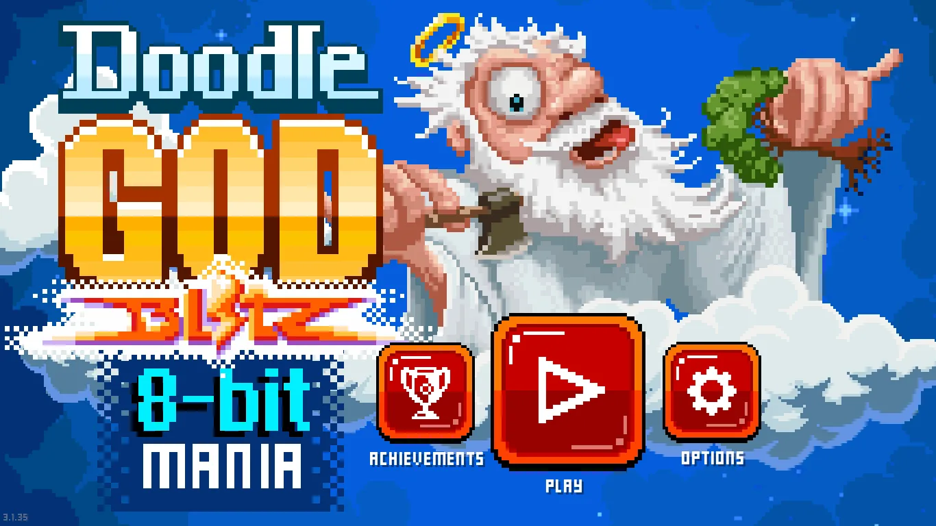 Doodle God: 8-bit Mania Blitz screenshot 1