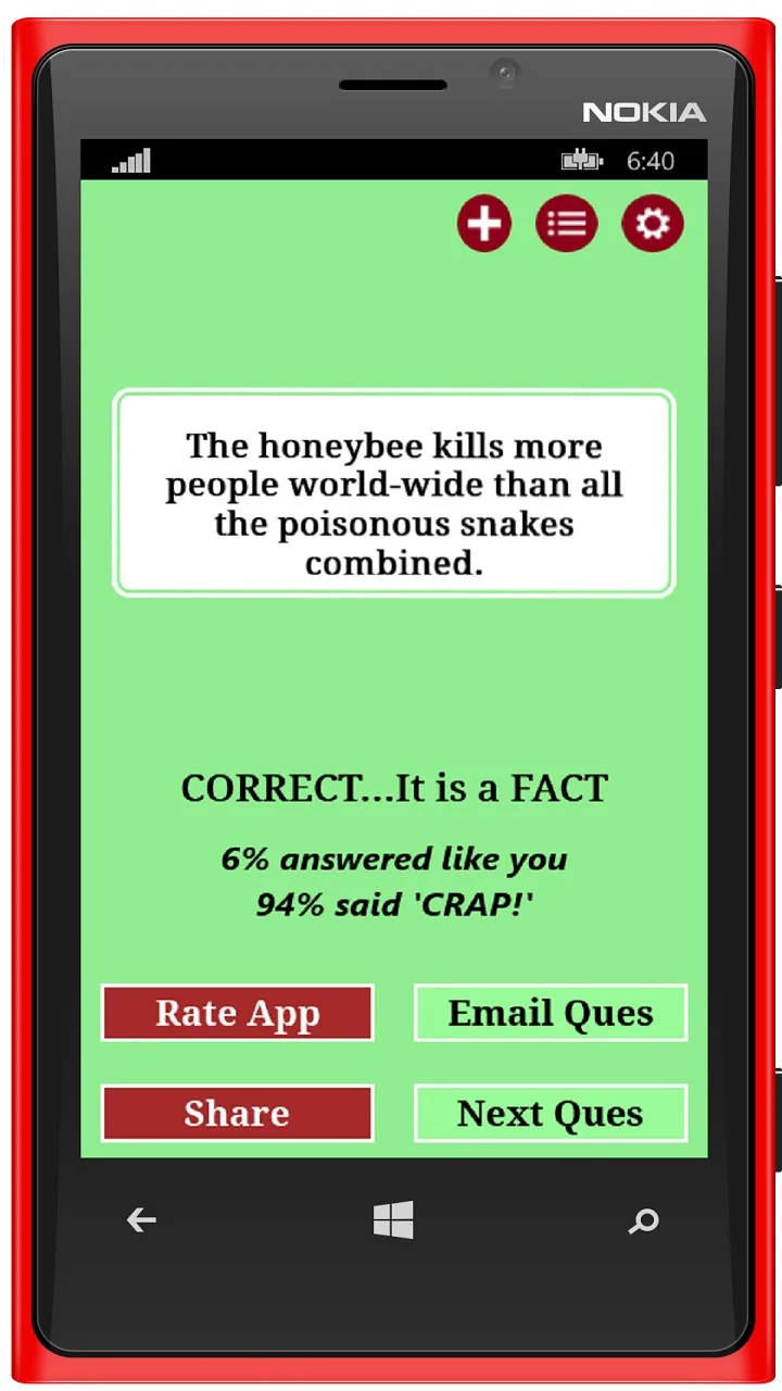 Fact Or Crap screenshot 1