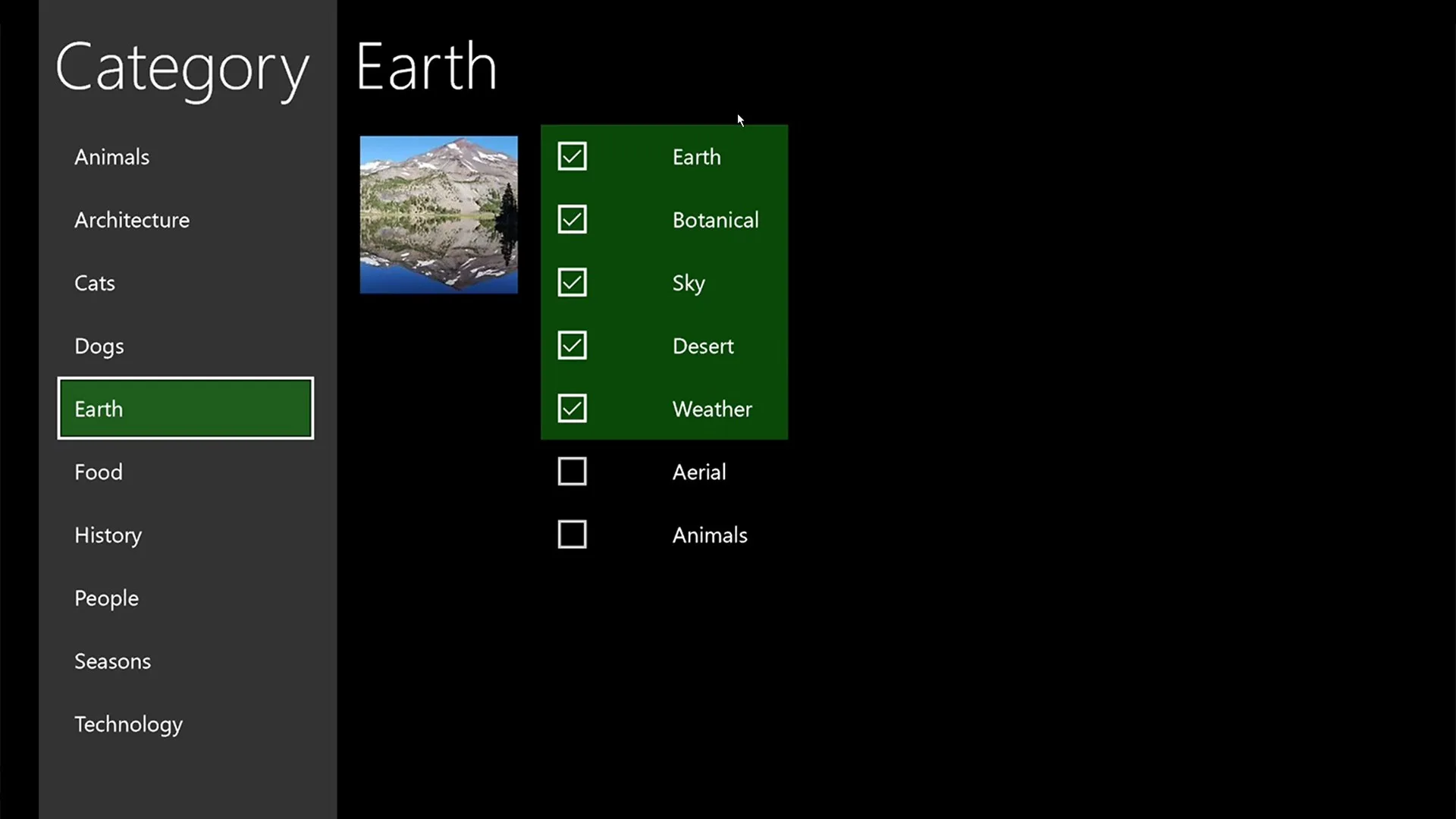 Screen Saver Gallery screenshot 4