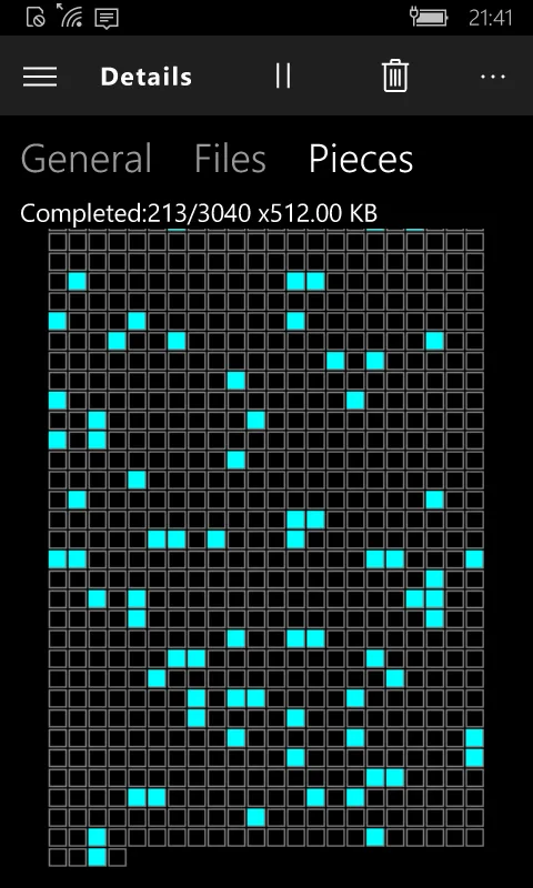 wTorrent screenshot 5