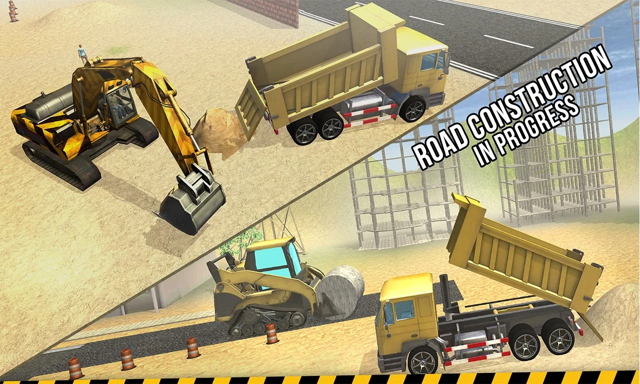 Excavator Crane Simulator - Buildings Construction screenshot 4