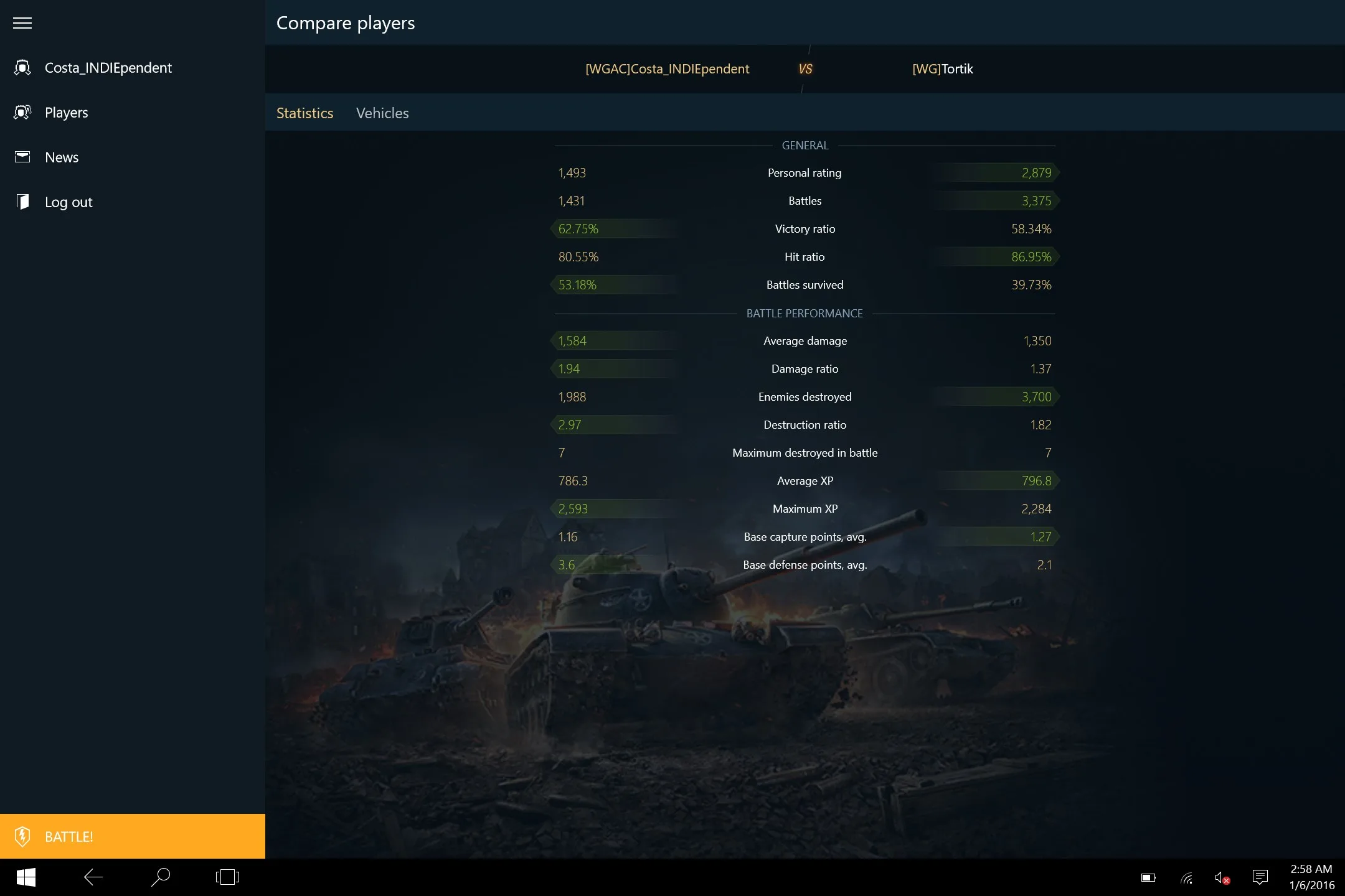 World of Tanks Blitz Assistant screenshot 1