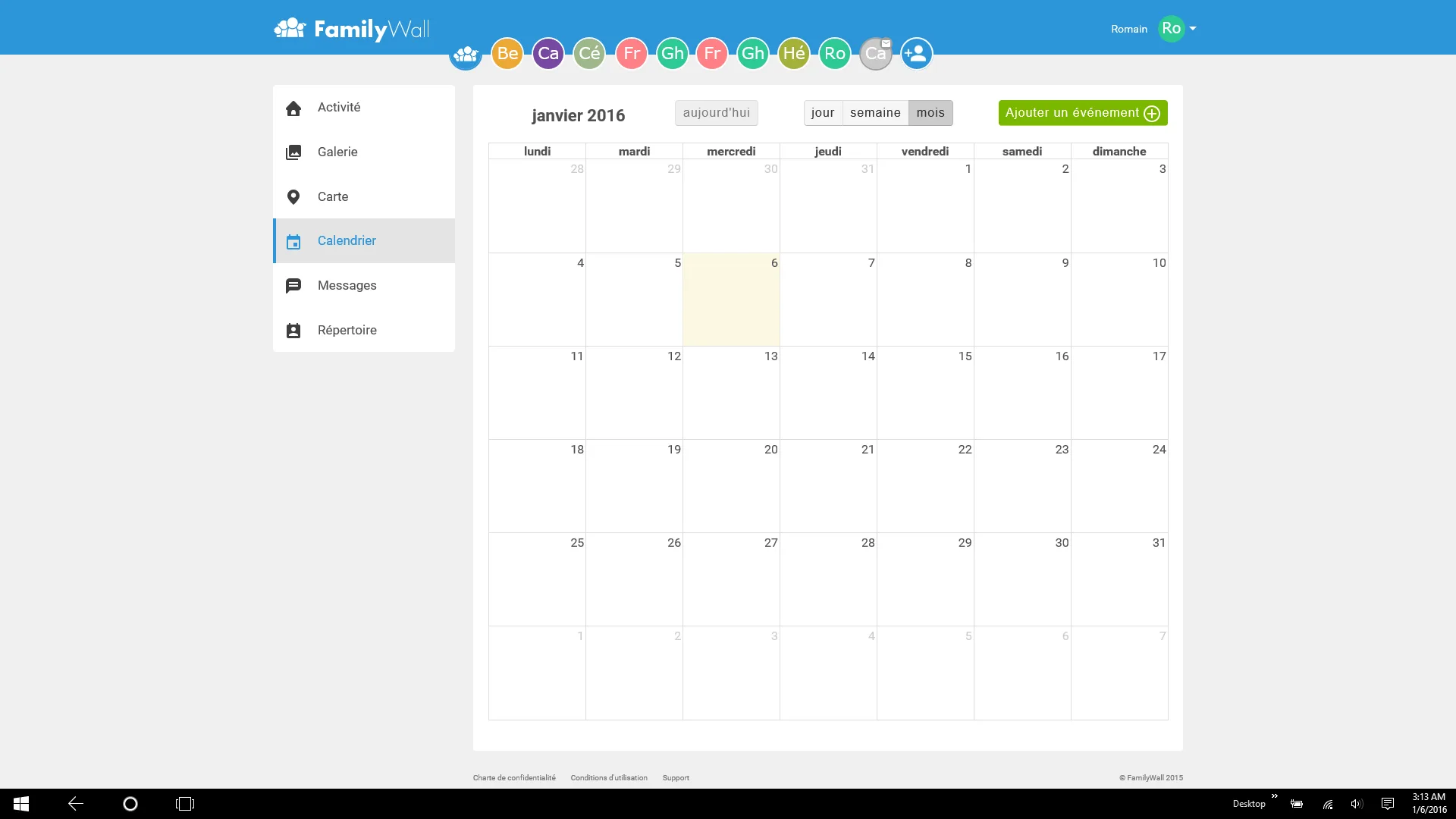 FamilyWall screenshot 3