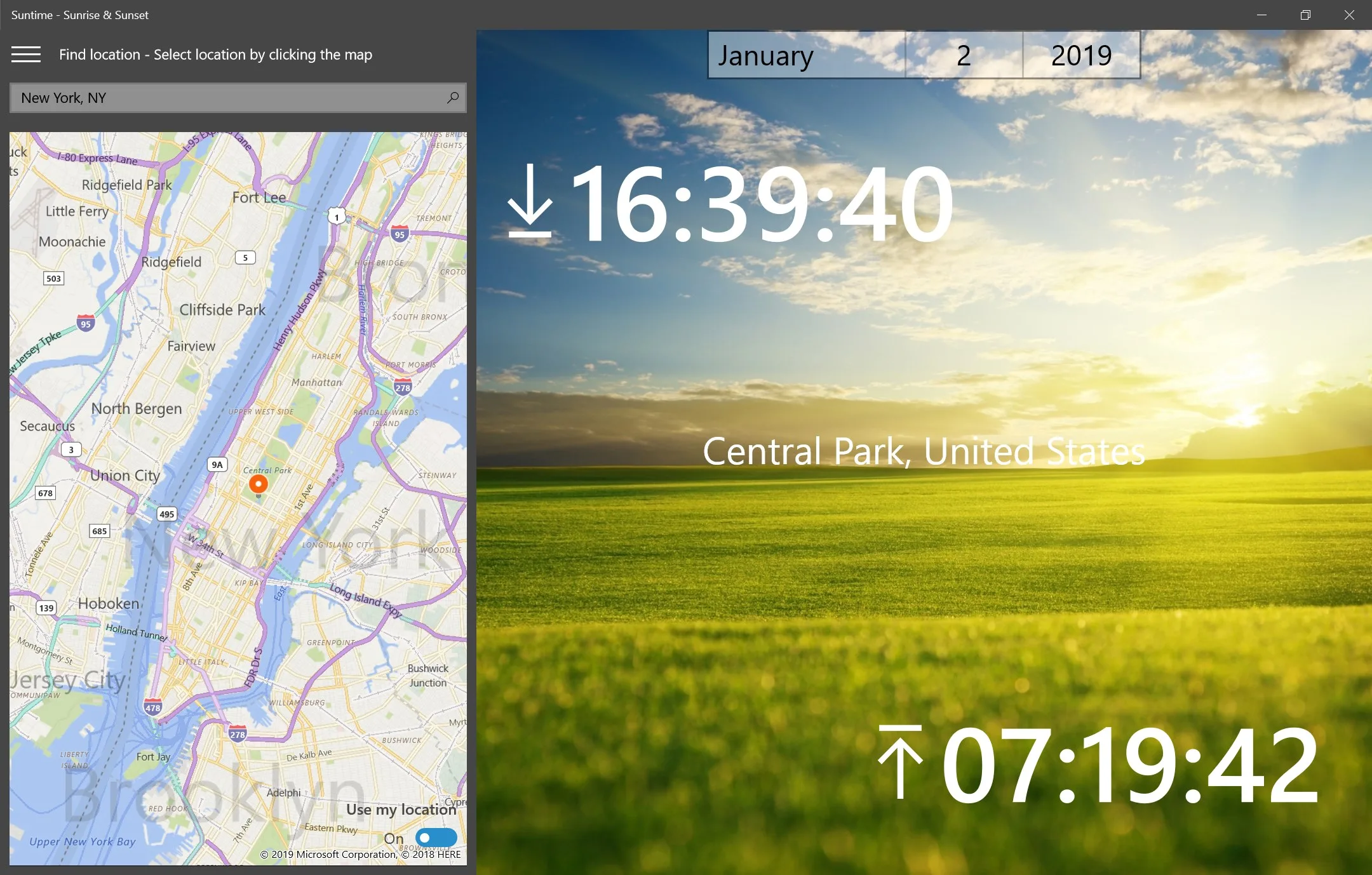 Sun - Sunrise & Sunset screenshot 3