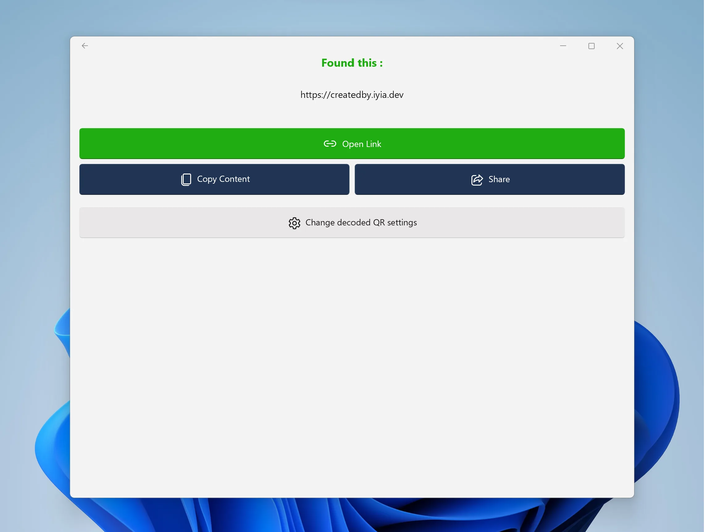 Codex - QR Reader & Generator screenshot 1
