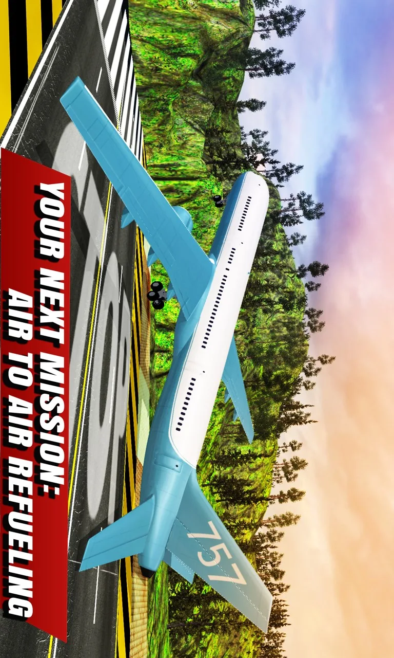 Airplane Pilot Air Refueling screenshot 1