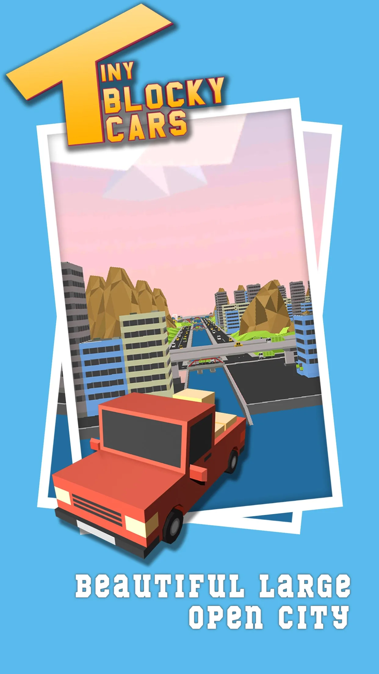 Tiny Blocky Cars screenshot 1
