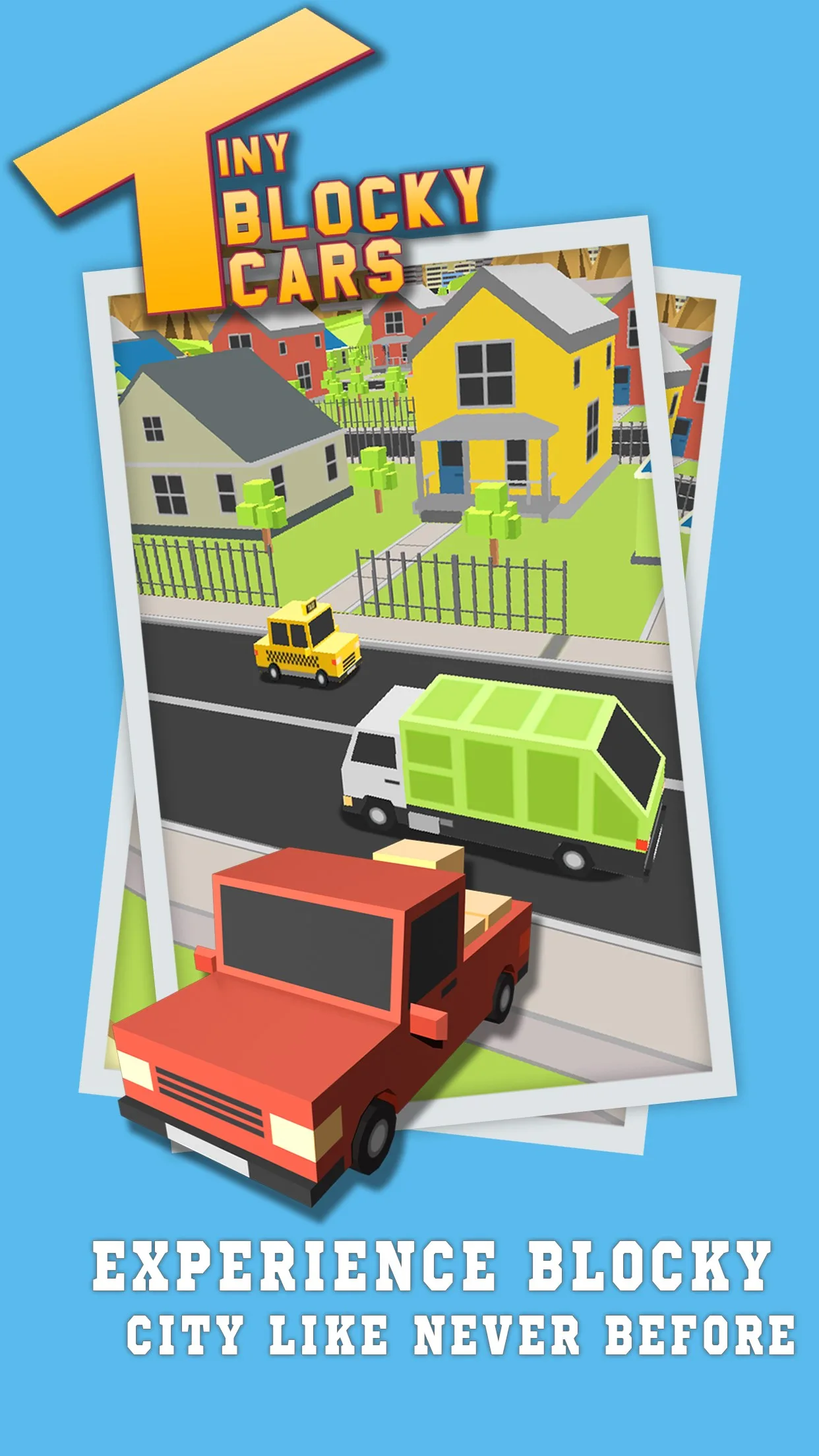 Tiny Blocky Cars screenshot 2