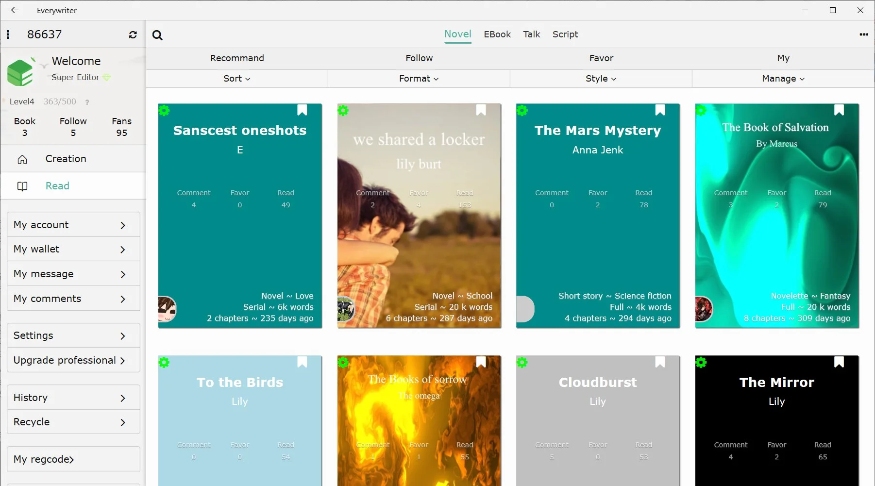 Everywriter screenshot 1