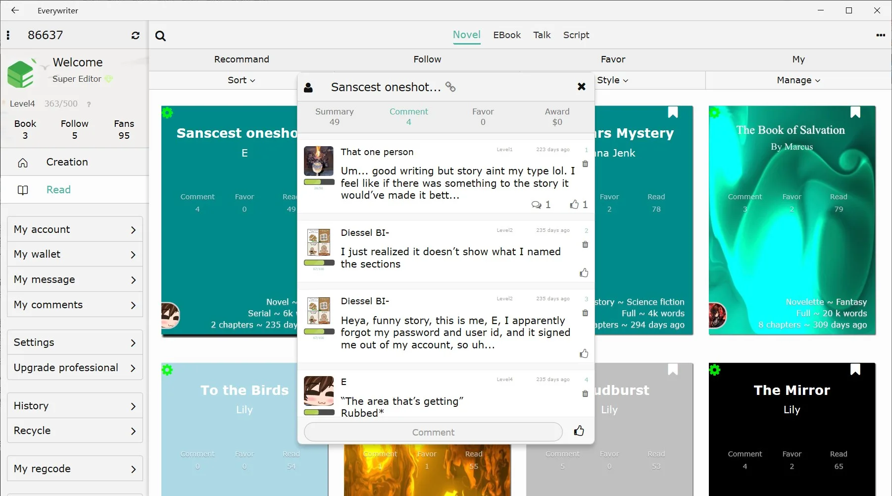 Everywriter screenshot 3