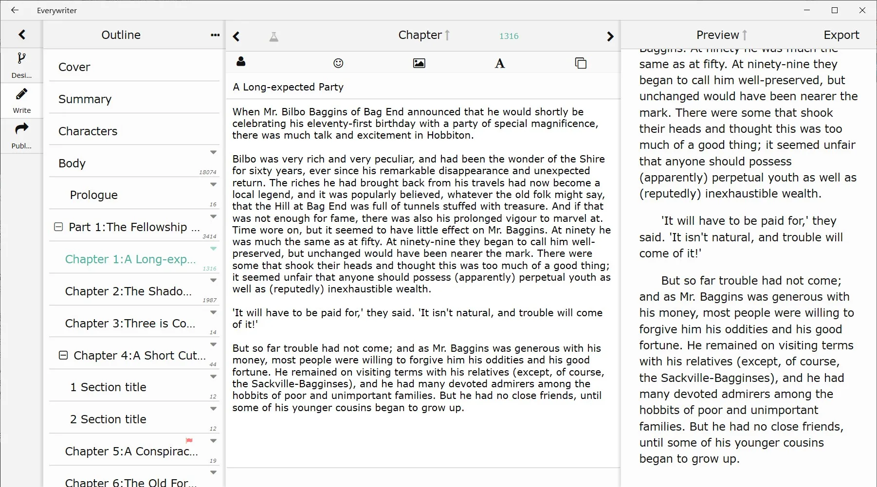 Everywriter screenshot 5