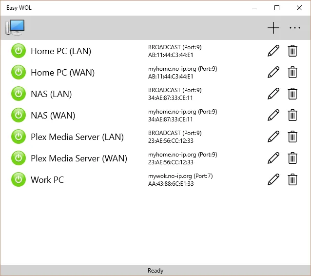 Easy WOL (Wake on LAN) screenshot 1