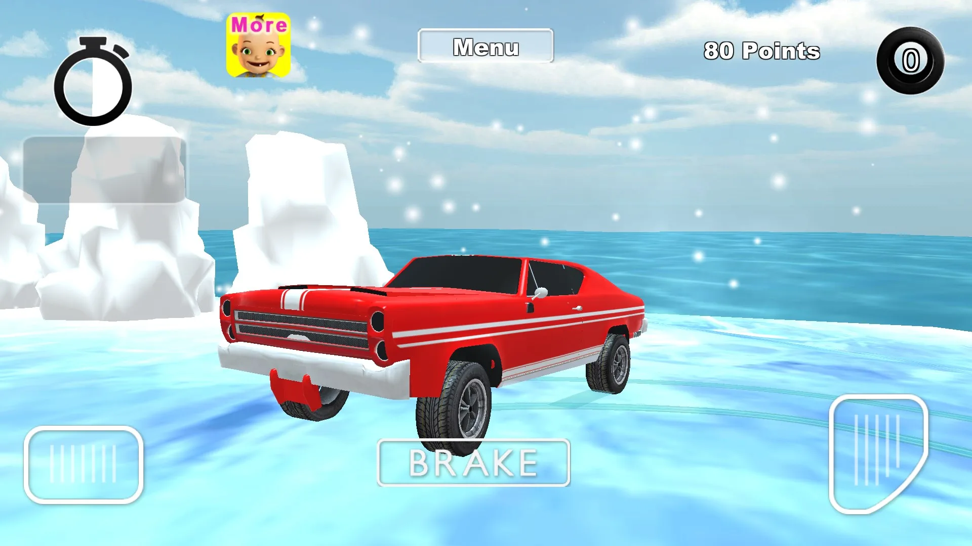 Snow Car Race & Stunts Extreme screenshot 2