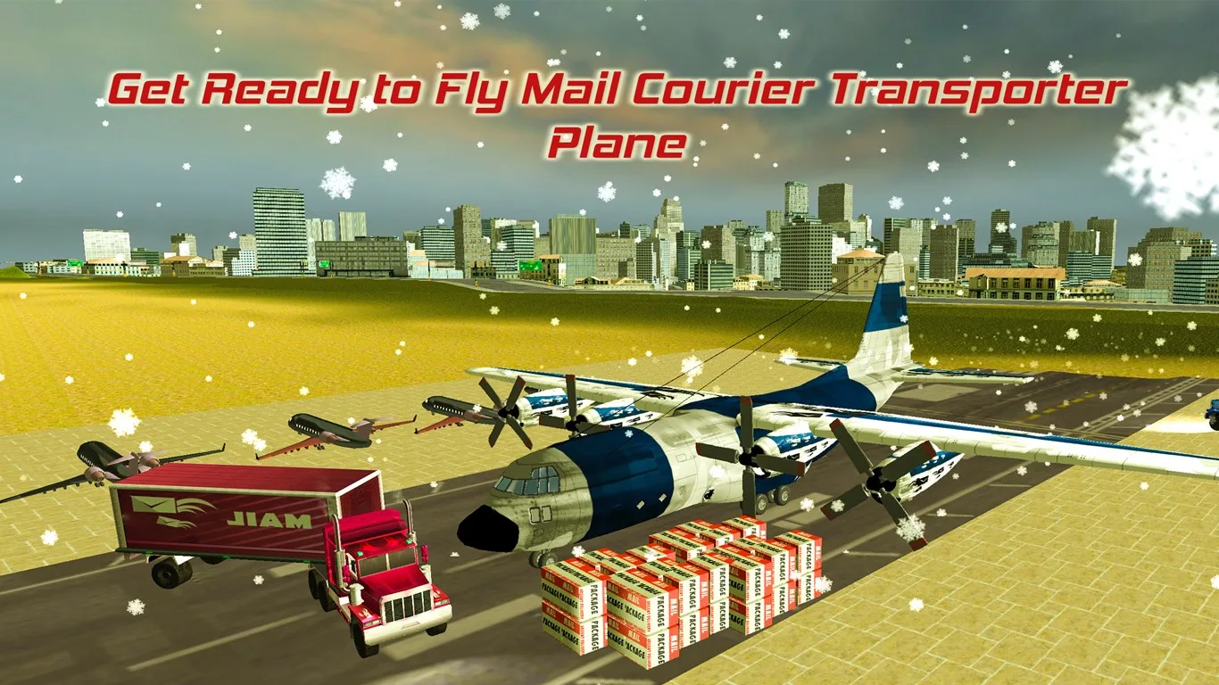 Mail Courier Transporter Plane screenshot 3