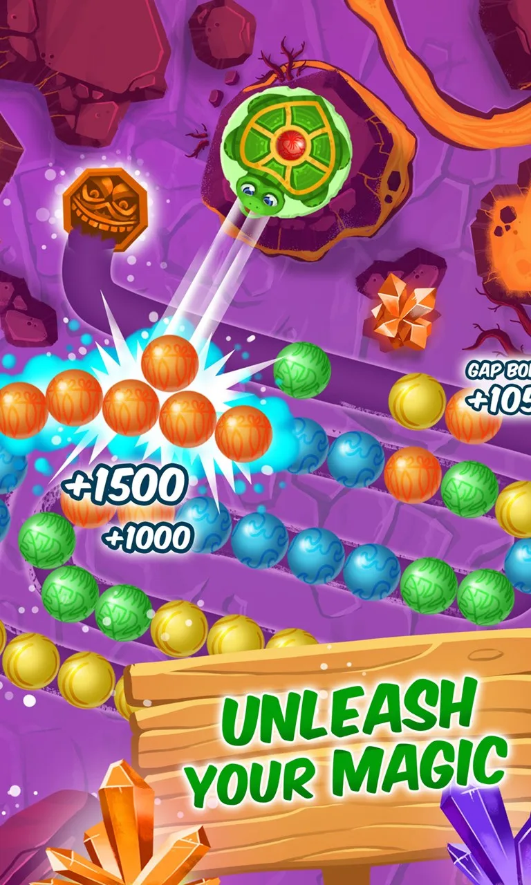 Marble Woka Woka screenshot 1