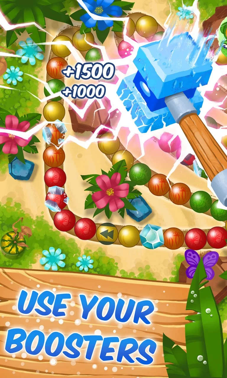 Marble Woka Woka screenshot 2