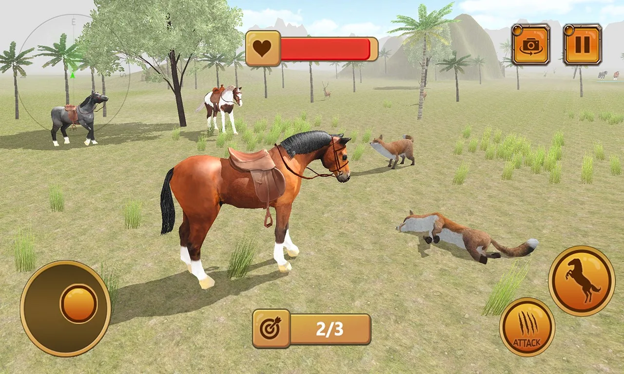 Wild Horse Simulator - Survivor Series 2016 Pro screenshot 1