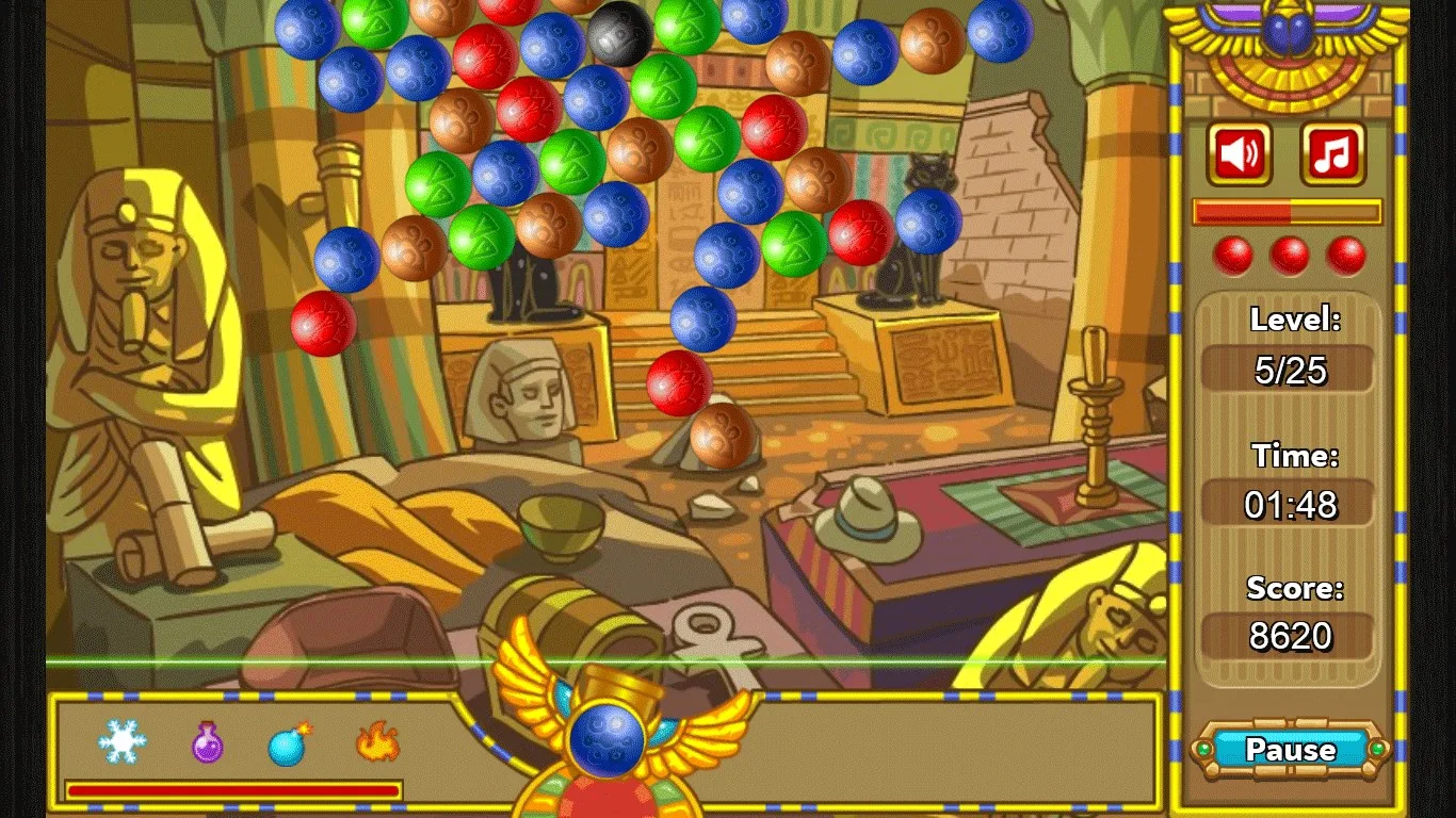 Rotate Bubble Shooter screenshot 2