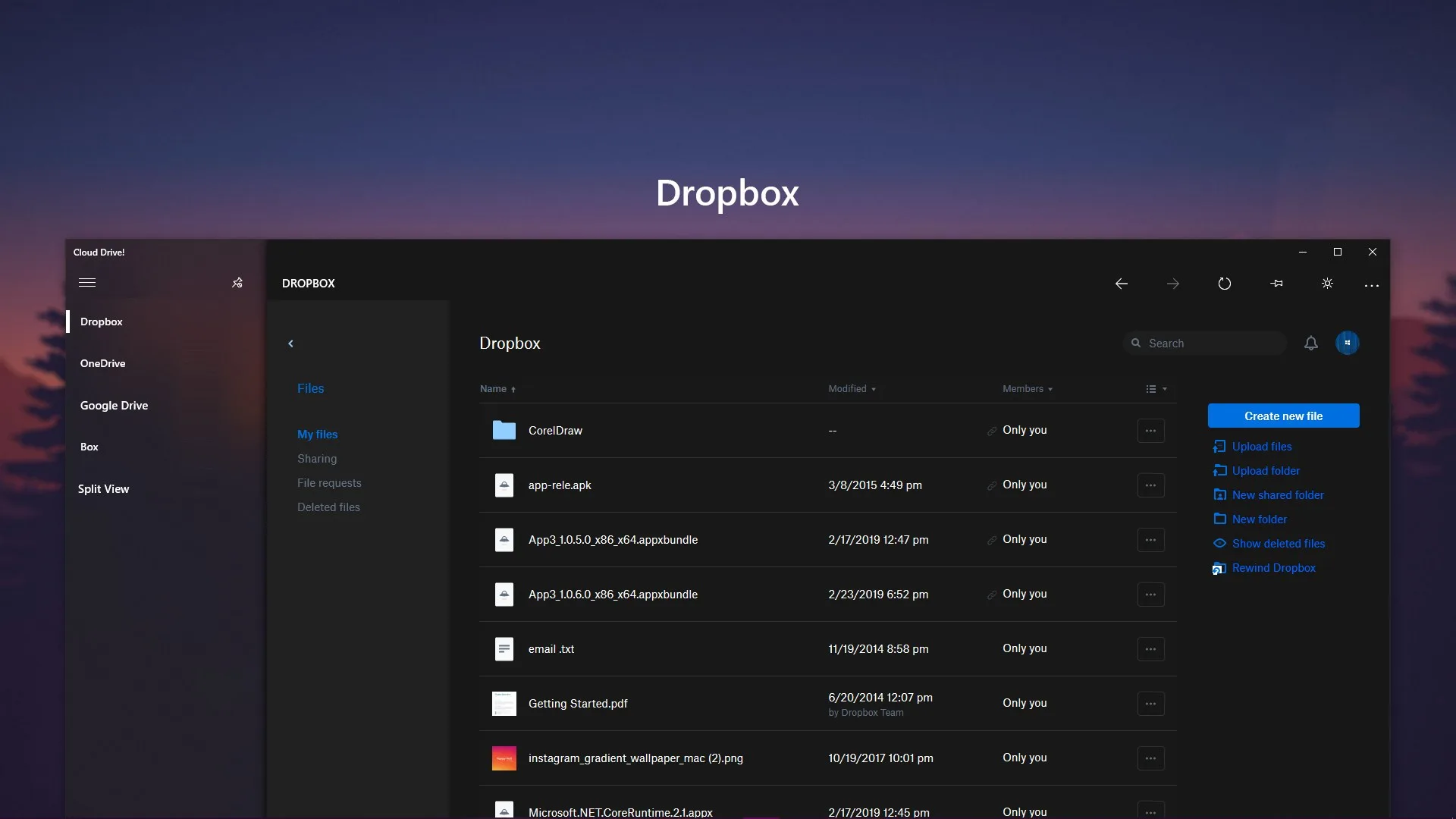 Cloud Drive! for Google Drive, Dropbox and more screenshot 3