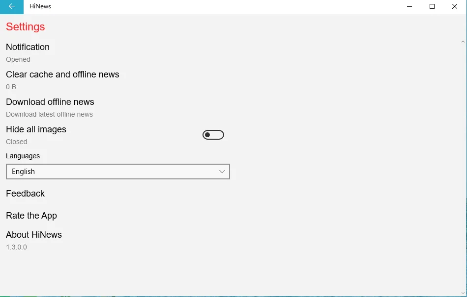 HiNews screenshot 5