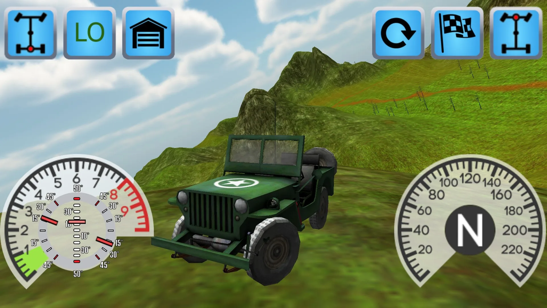 Extreme 4x4 Racing screenshot 1