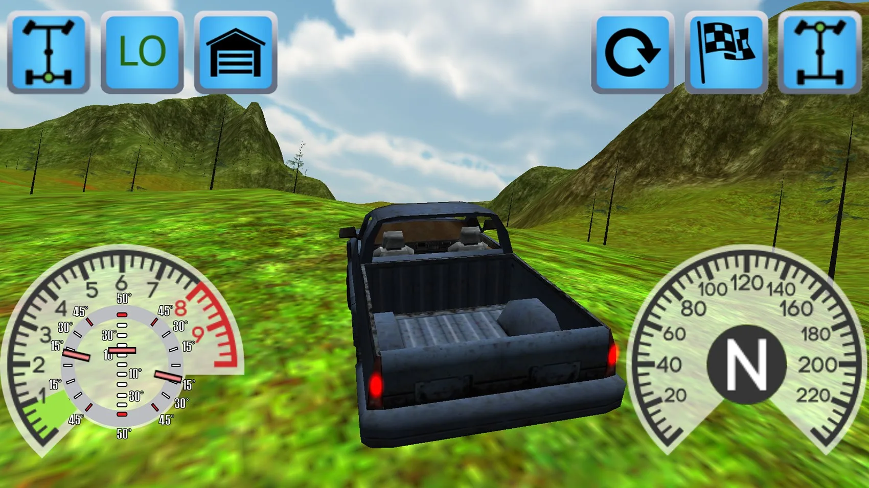 Extreme 4x4 Racing screenshot 2