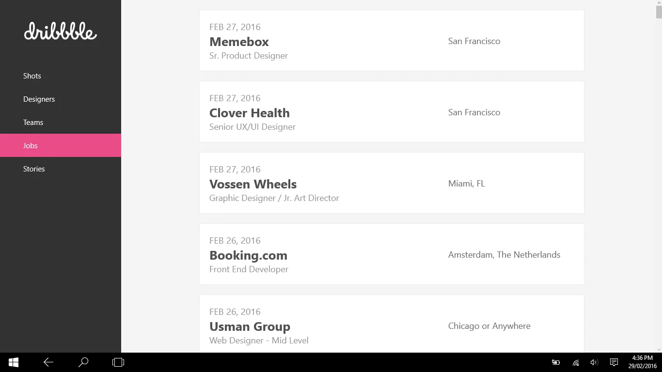 Dribbler - Dribbble Client screenshot 3