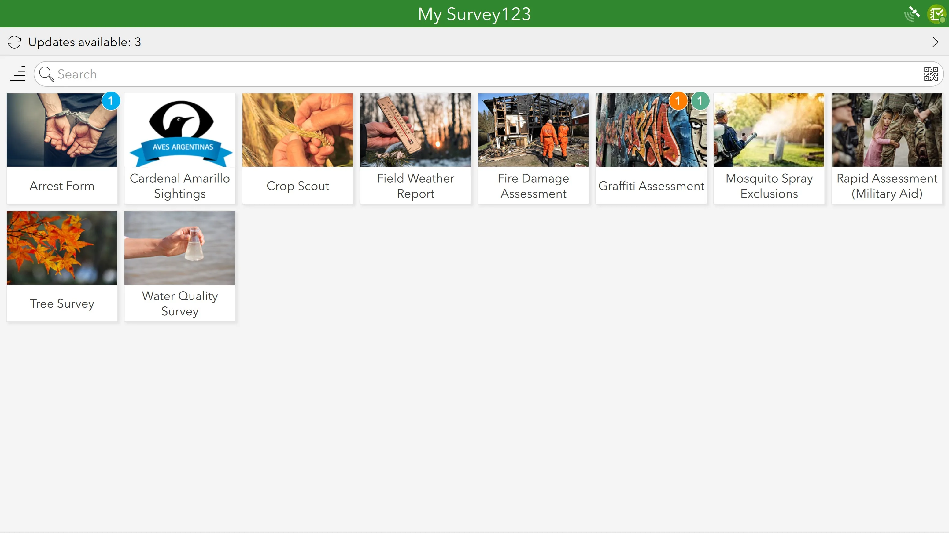 ArcGIS Survey123 screenshot 2