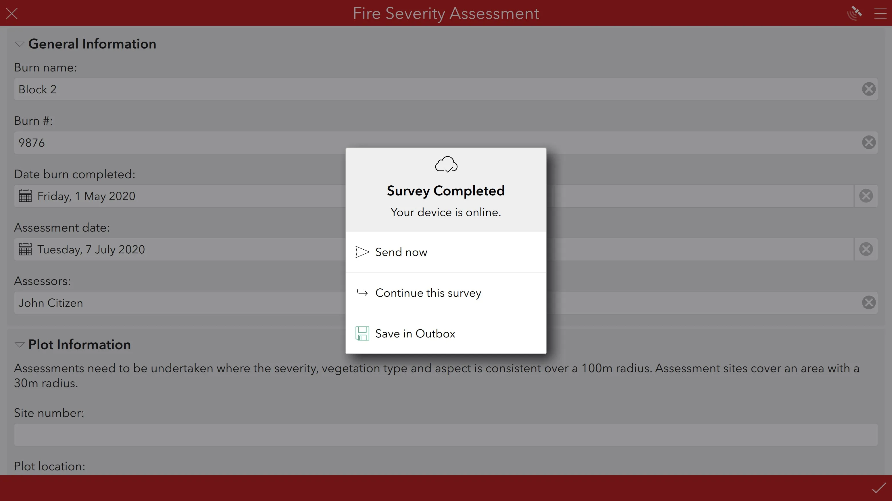 ArcGIS Survey123 screenshot 5