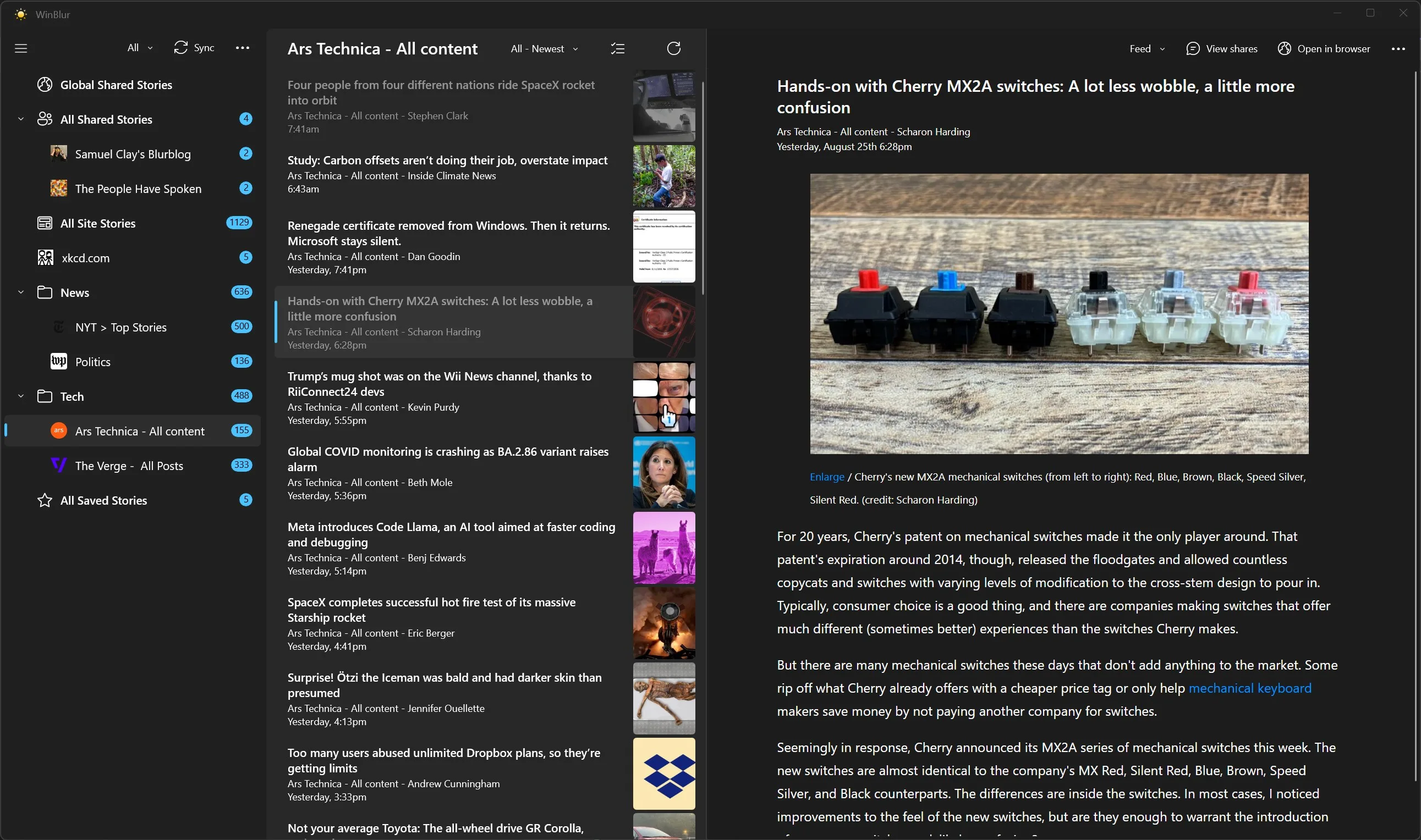 WinBlur screenshot 3