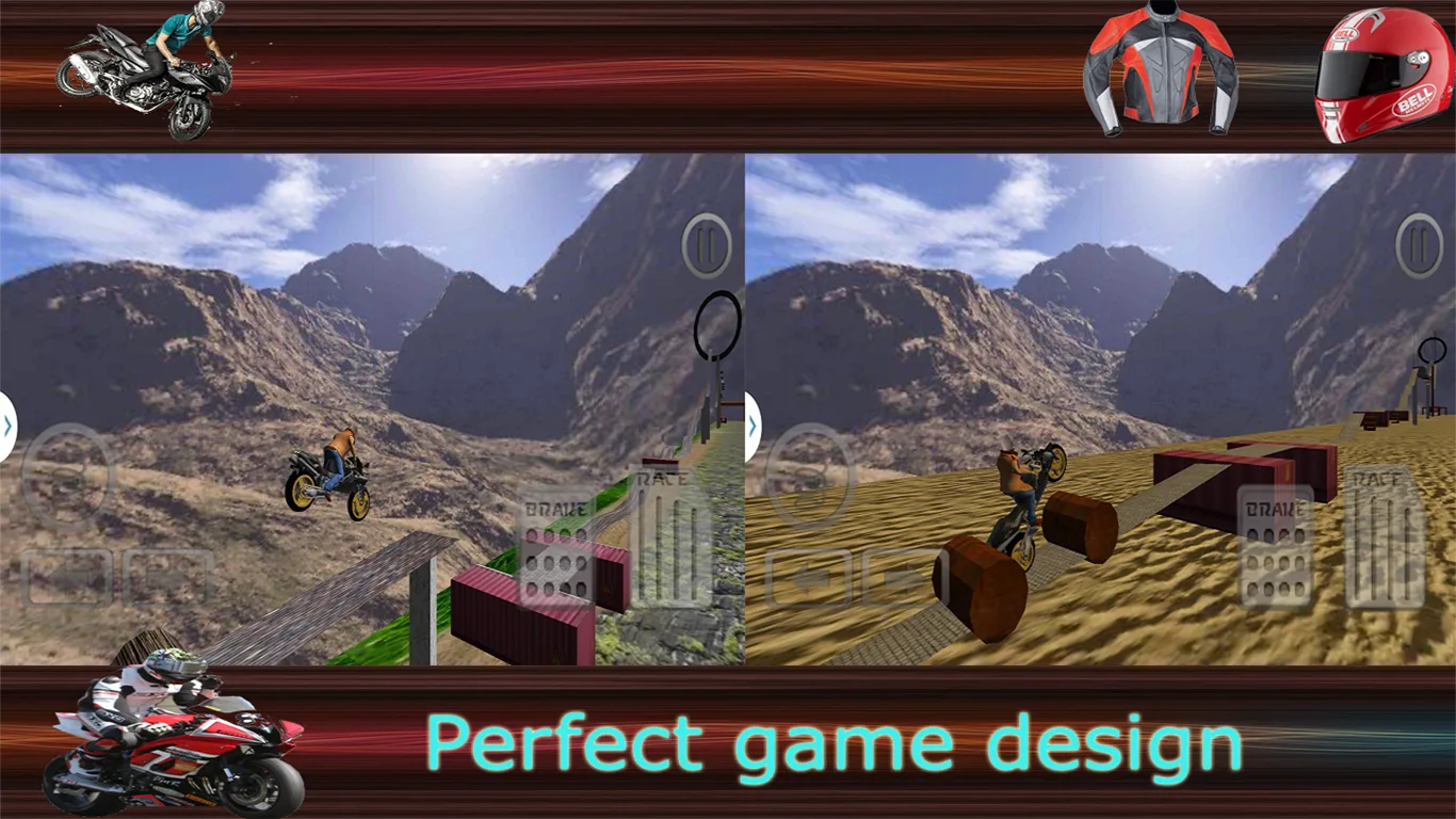 Crazy Bike Simulator Drive screenshot 2