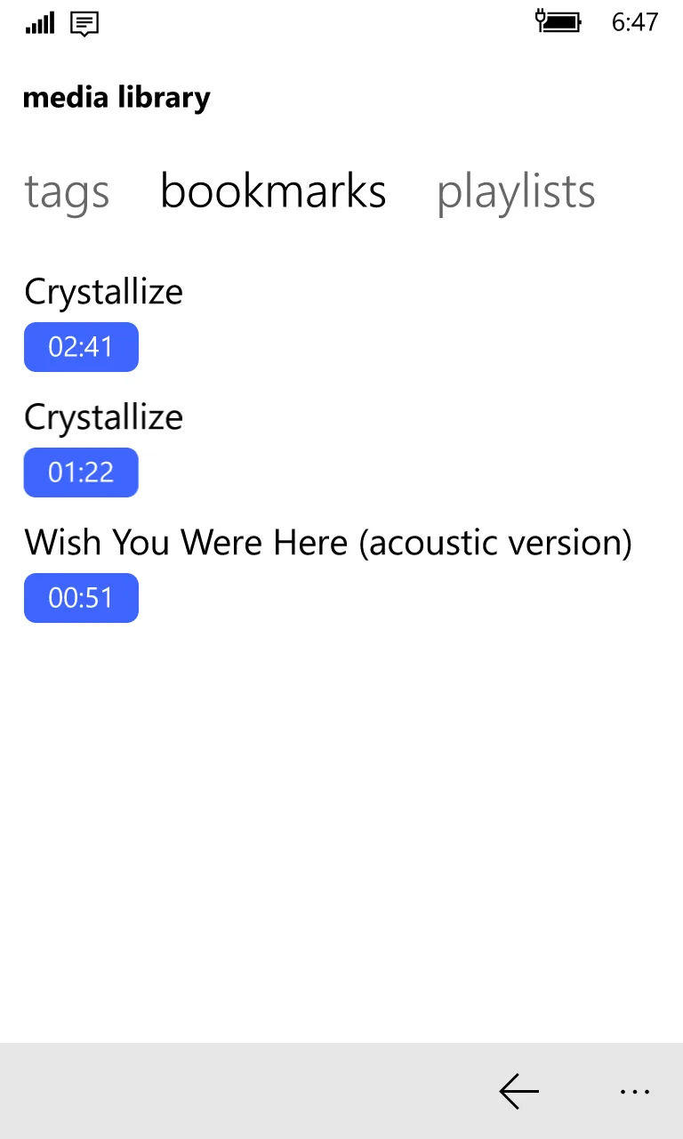 Unotune Music Player screenshot 3