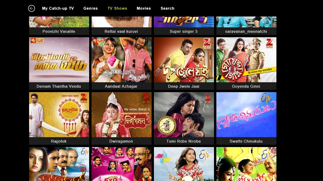 YuppTV - LiveTV, Catch-up, Movies screenshot 4